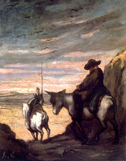 draw by Honore Daumier